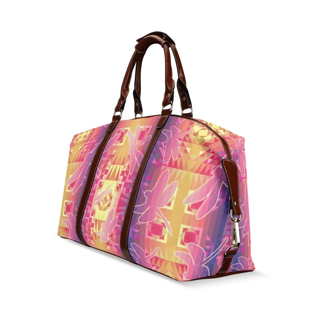 Kaleidoscope Dragonfly Classic Travel Bag