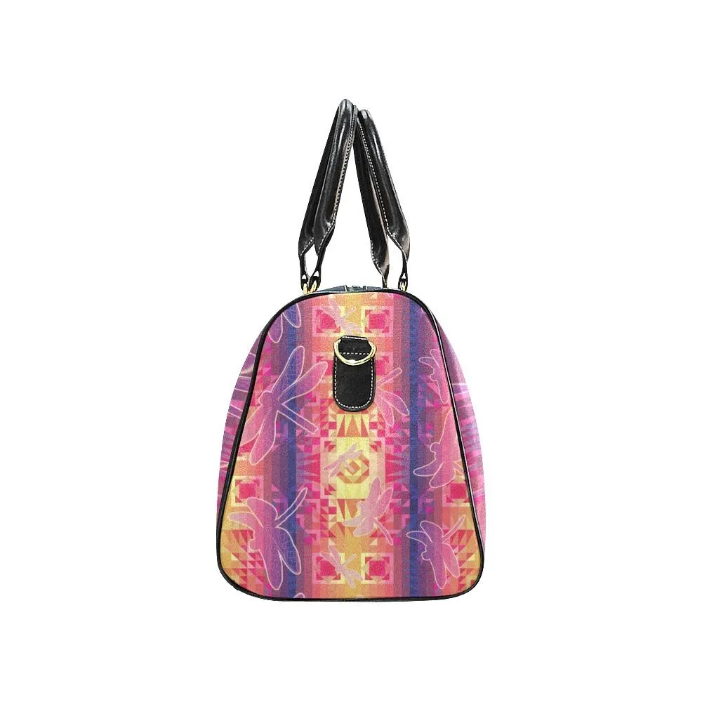 Kaleidoscope Dragonfly Waterproof Travel Bag/Small