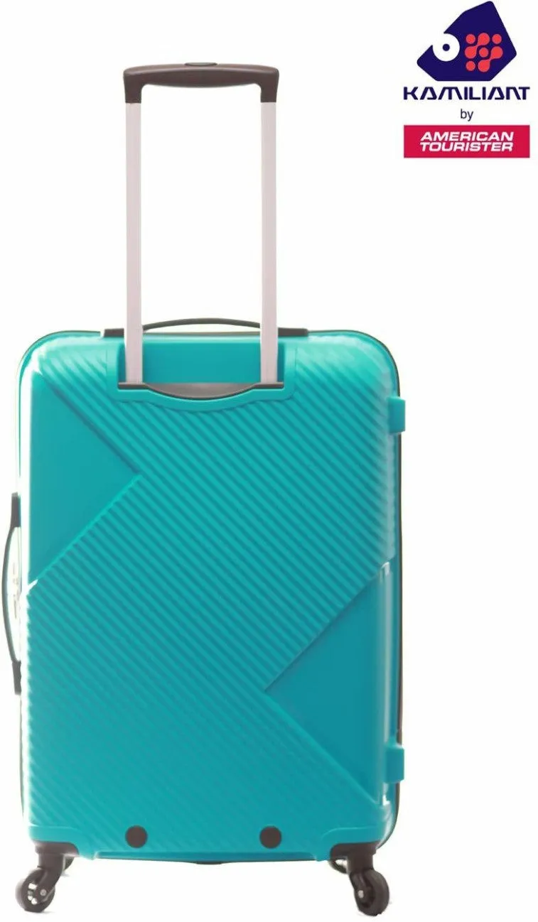 Kamiliant by American Tourister Zakk 2 piece Set 55cm and 68cm small and medium Trolly bag Teal colour