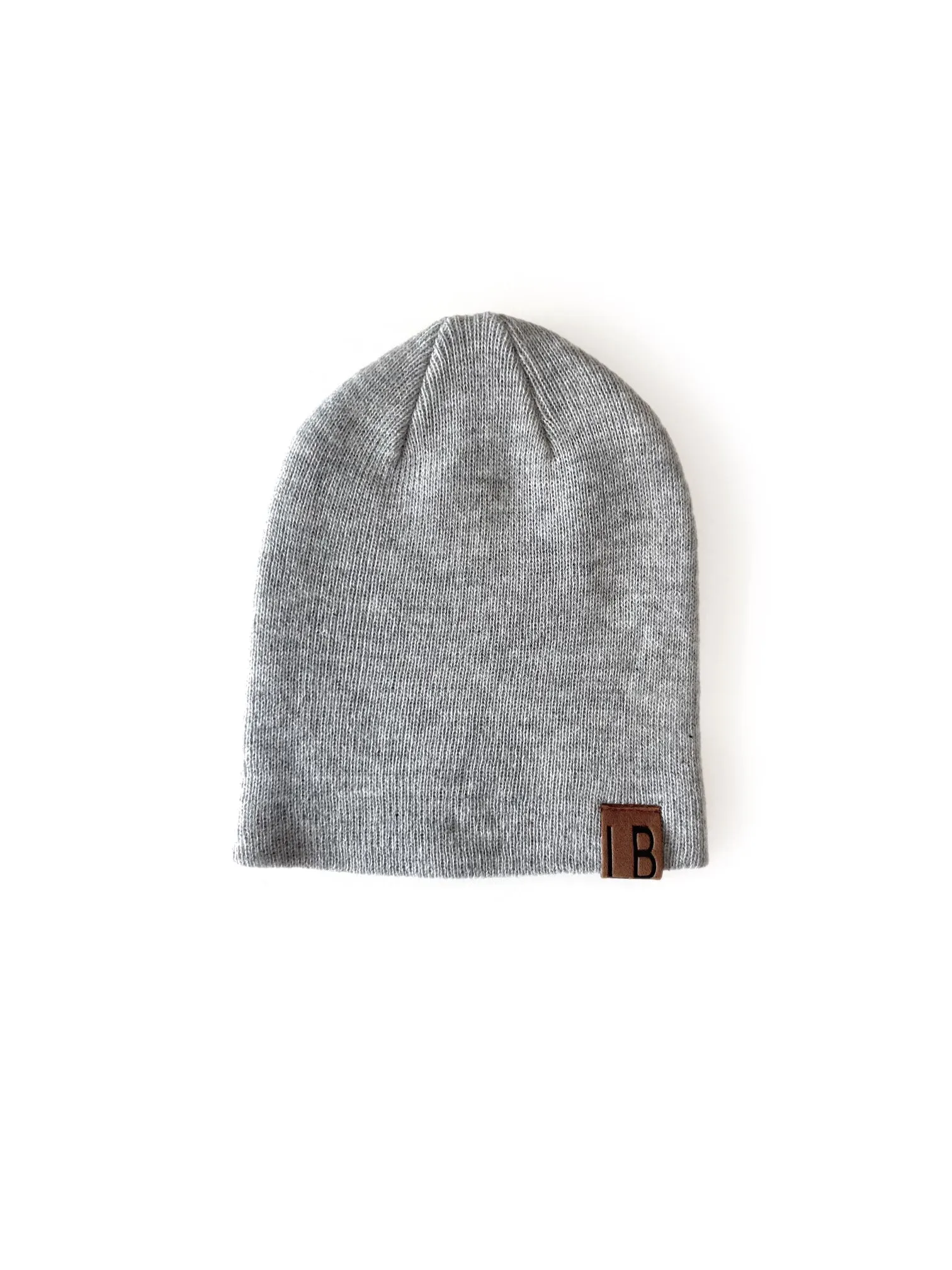 Knit Beanie - Grey