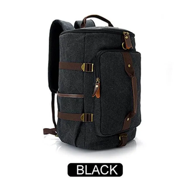 Large Capacity Vintage Shoulder Backpack