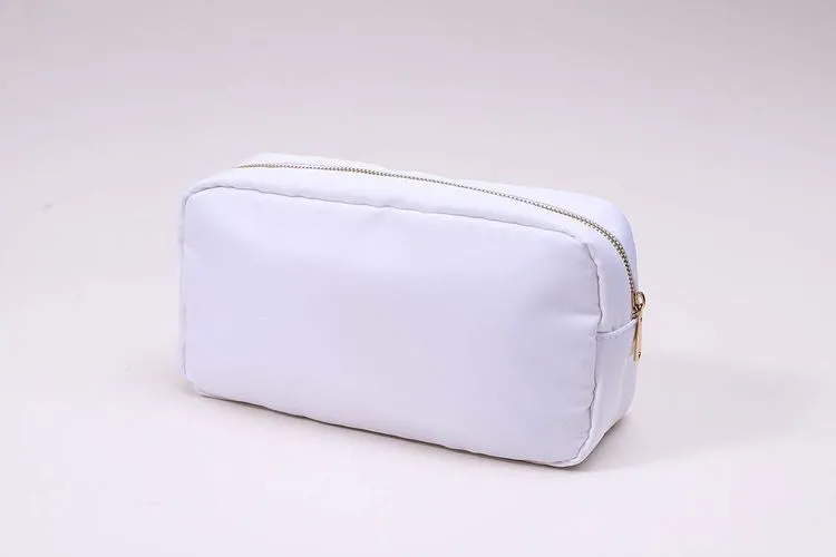 Large Nylon Cosmetic Bag - Assorted Colors