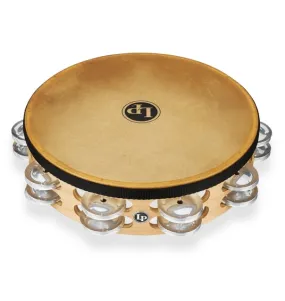 Latin Percussion LP384-AL Pro Double Row Headed Tambourine - 10" (Aluminum)