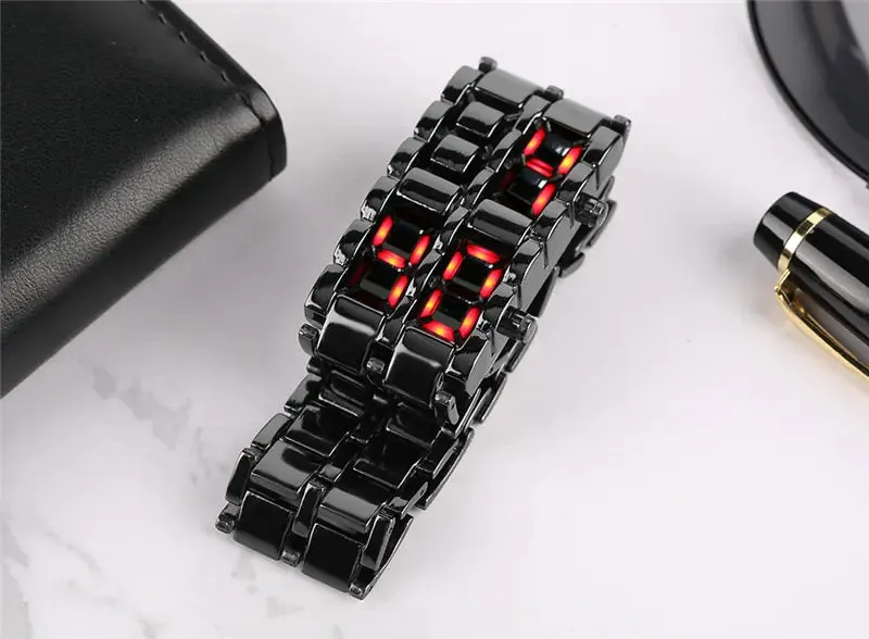 Lava Led Waterproof Watch