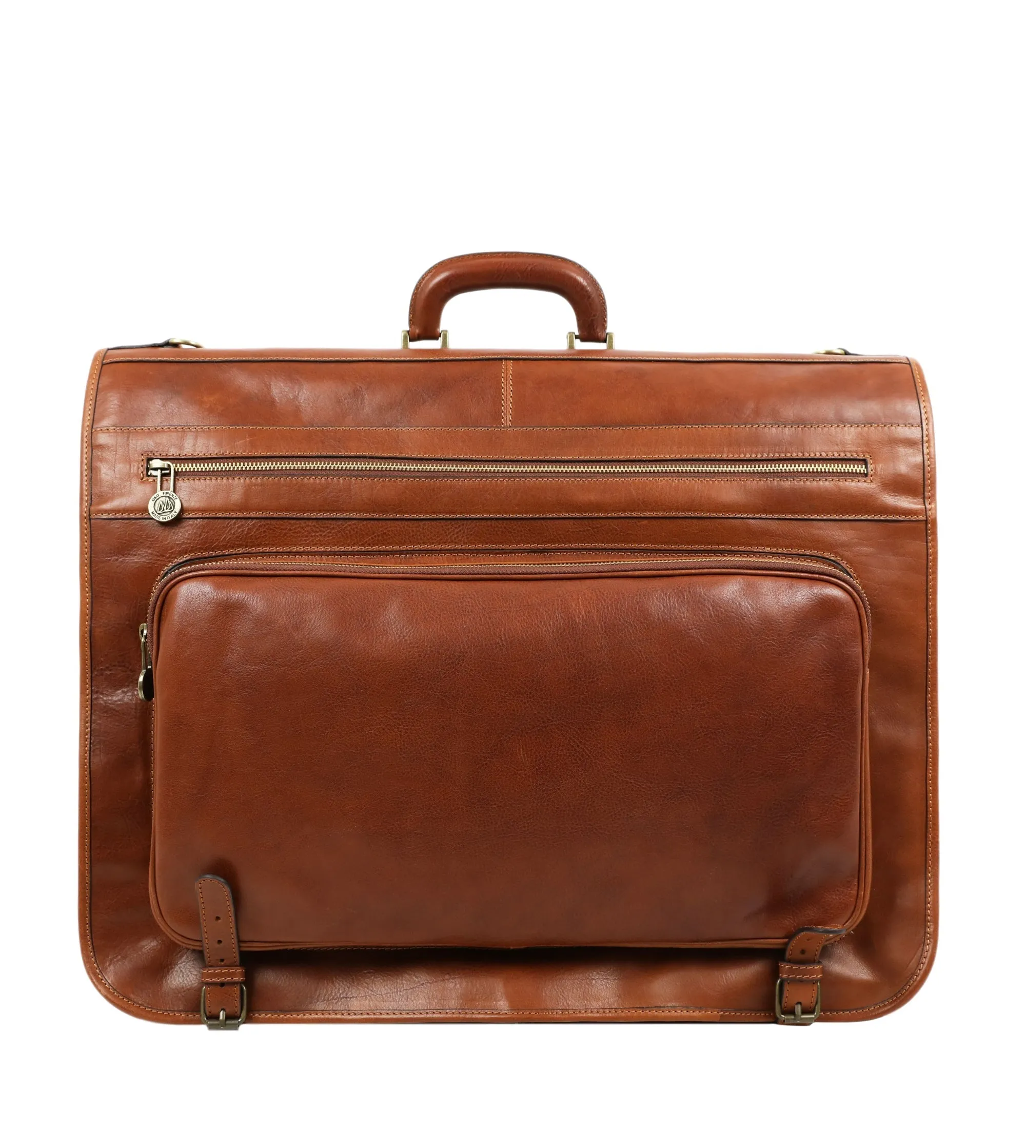 Leather Garment Bag - The Big Sleep