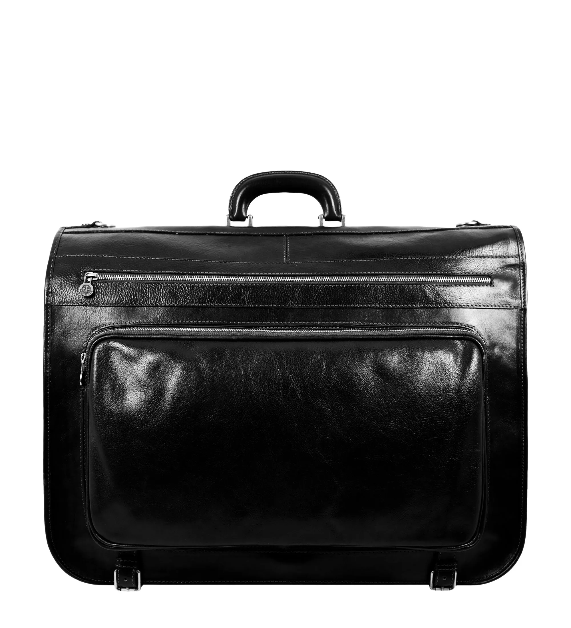 Leather Garment Bag - The Big Sleep