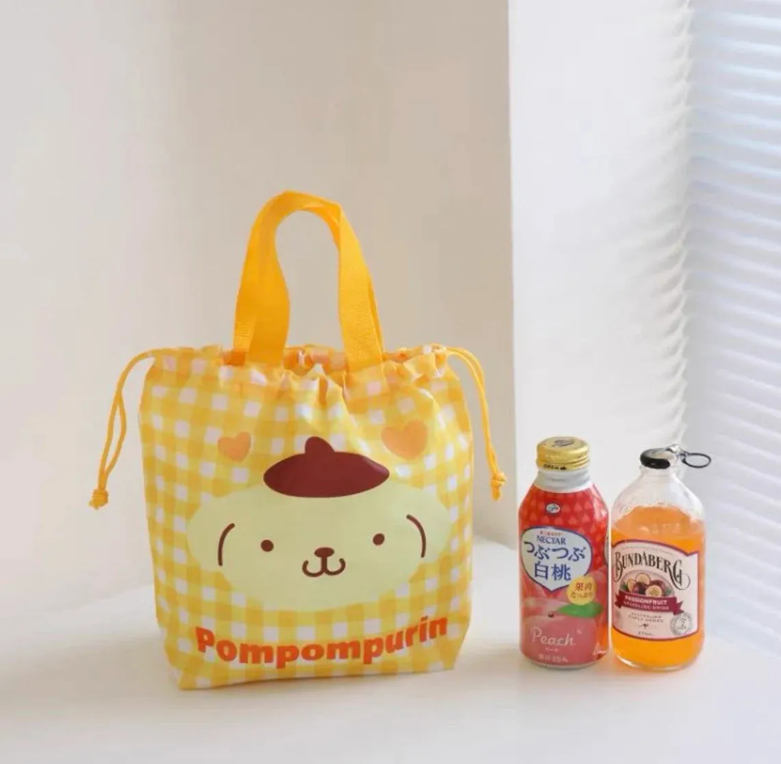 Little Lunch Bag Hello Kitty My Melody Kuromi Cinnamoroll Pompompurin KeroKeroKeroppi Pochacco Little Twin Stars Bad Badtz Maru