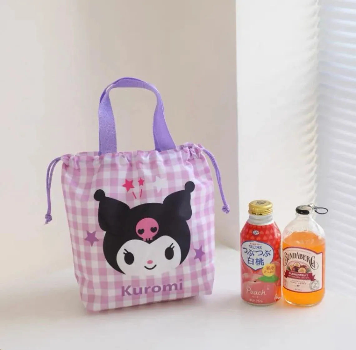 Little Lunch Bag Hello Kitty My Melody Kuromi Cinnamoroll Pompompurin KeroKeroKeroppi Pochacco Little Twin Stars Bad Badtz Maru