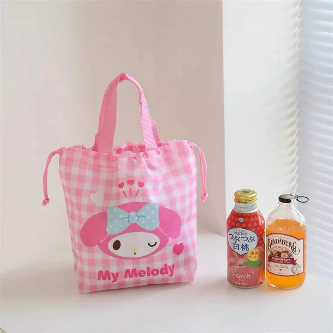 Little Lunch Bag Hello Kitty My Melody Kuromi Cinnamoroll Pompompurin KeroKeroKeroppi Pochacco Little Twin Stars Bad Badtz Maru