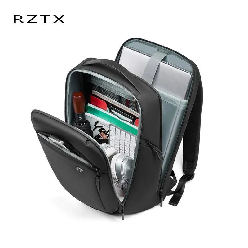 Logo Waterproof Laptop Mens Travel Backpack Bag