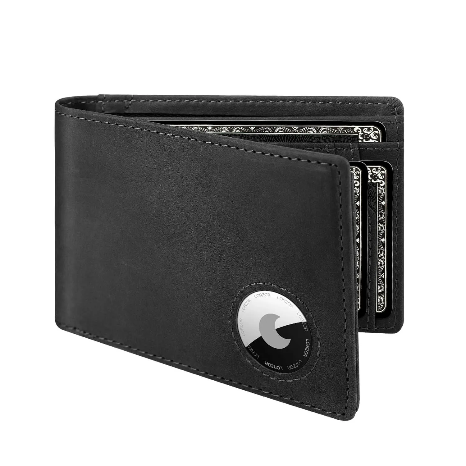 LORZOR Leather Wallet B2