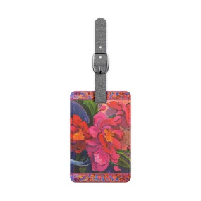 Luggage Tag: Pink Magnolias