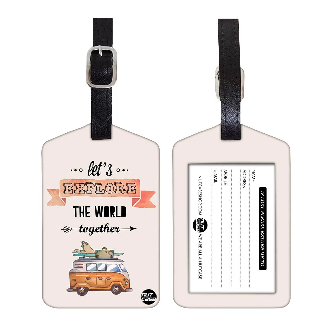 Luggage Tags Set Of 2 -  HIPPY