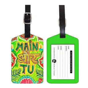 Luggage Tags Set Of 2 -  MAIN AUR TU