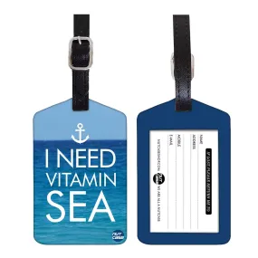 Luggage Tags Set Of 2 -  VITAMIN SEA