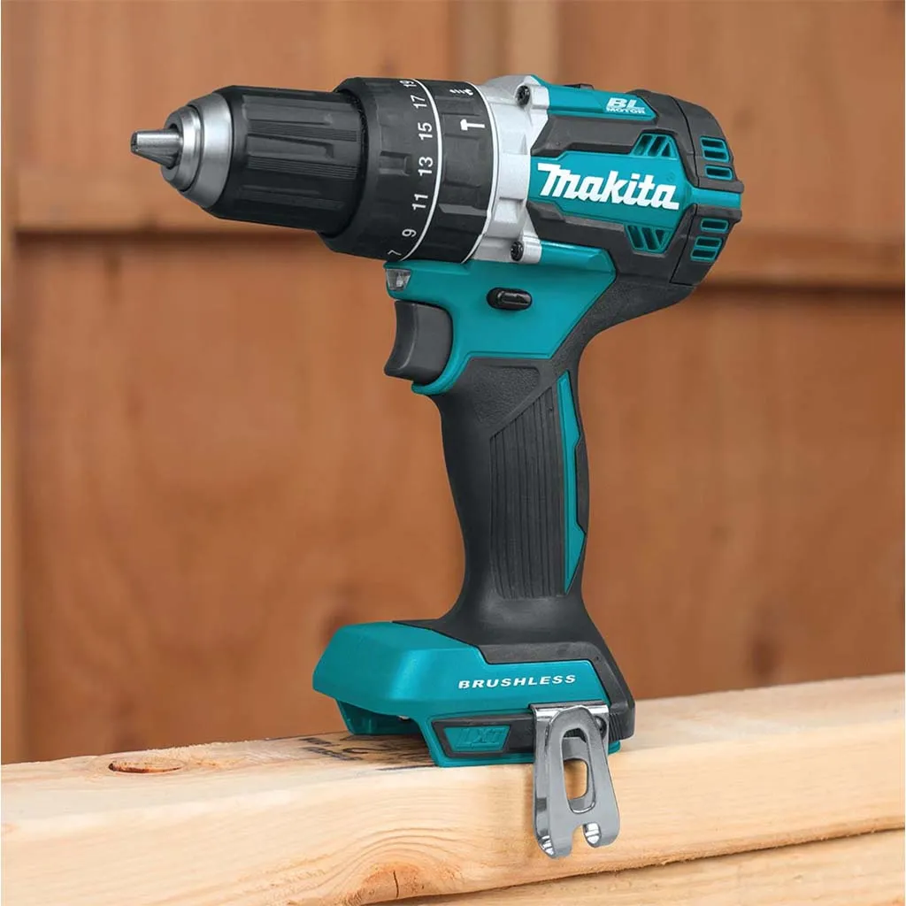 Makita 18V Brushless Heavy Duty Compact Hammer Driver Drill Skin DHP484Z