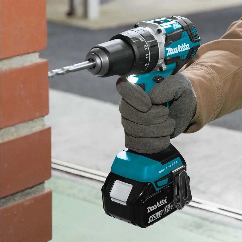 Makita 18V Brushless Heavy Duty Compact Hammer Driver Drill Skin DHP484Z