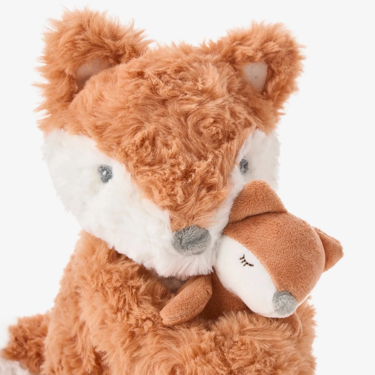 Mama   Baby Fox Plush Toy Set