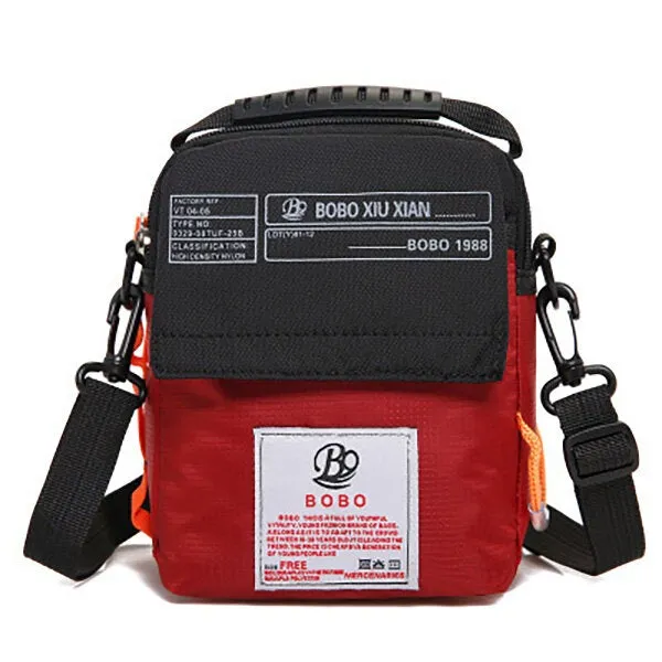 Men Nylon Waterproof Casual Crossbody Bag Lightweight Shoulder Bag