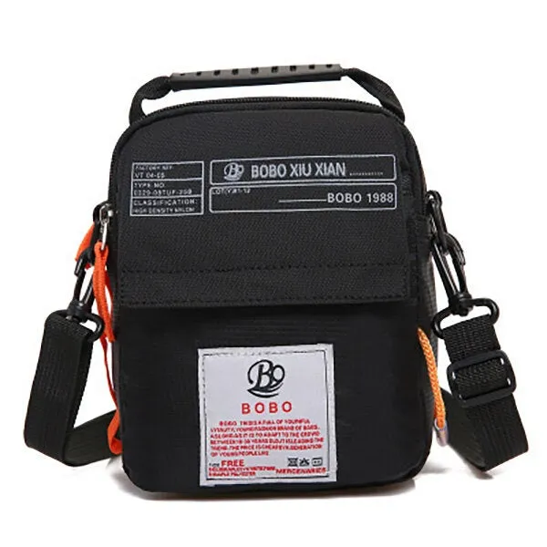 Men Nylon Waterproof Casual Crossbody Bag Lightweight Shoulder Bag