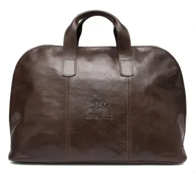 Mens Brown Weekender Bag