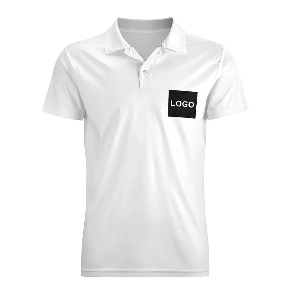 Men's Custom Logo Polo Shirt Personalised Golf Shirts