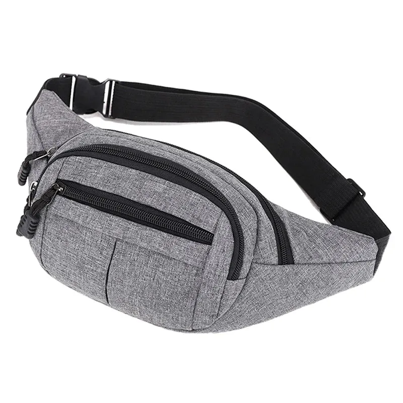 Men's Waist Pack Nylon Sport Fanny Bags Boy Drop Leg Bags Hip Bum Belt Bag Travel Riding Motorcycle Crossbody Purse Pouch