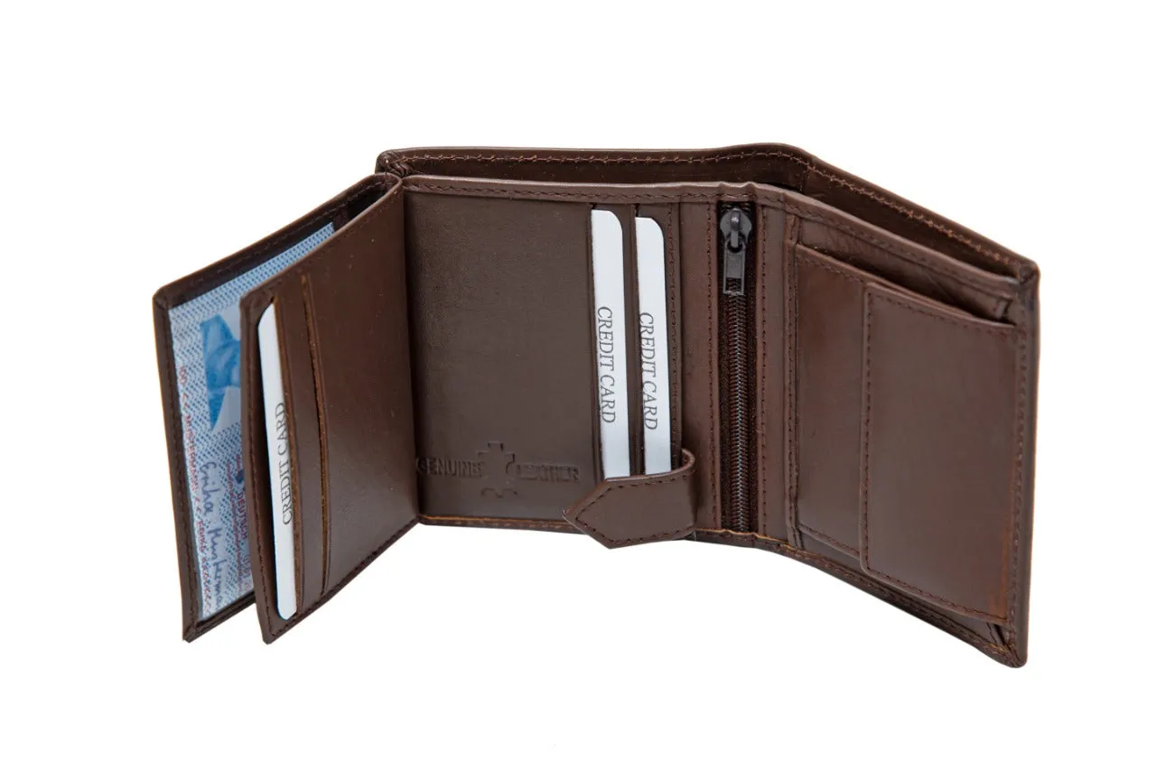 MENS WALLET 92996 (BROWN)