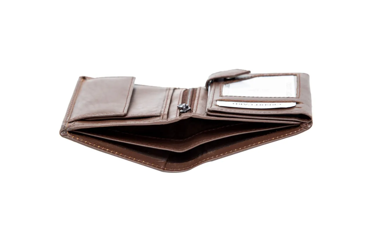 MENS WALLET 92996 (BROWN)