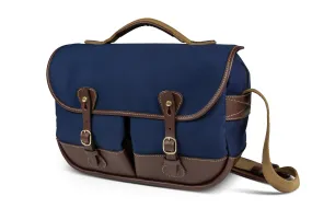 Mini Eventer Camera/Tablet Bag - Navy Canvas / Chocolate Leather