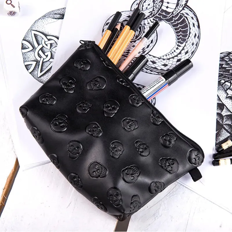 Mini Skulls Make Up Bag