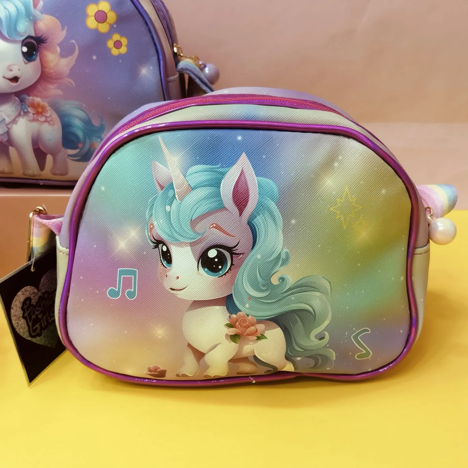 Mini Unicorn Side Sling Bag.