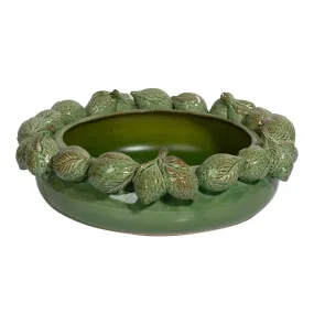 Mode Lemon Bowl Green 33cm