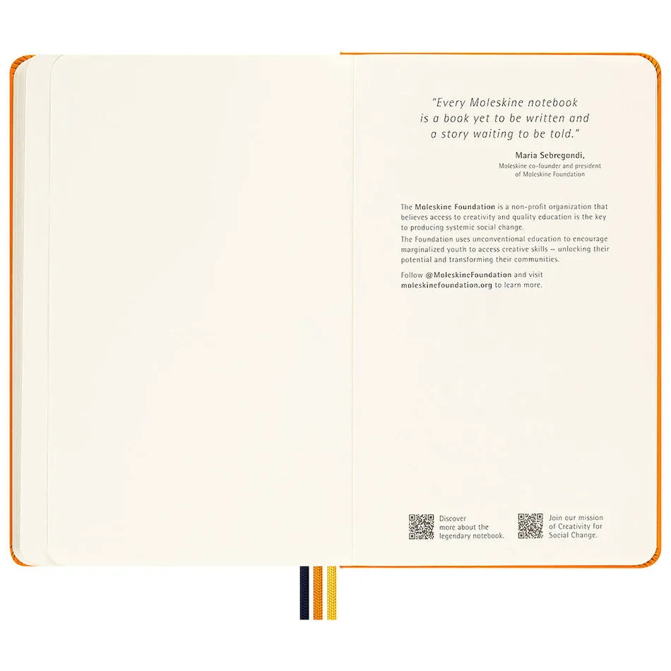 Moleskine K-Way Large Notebook Plain Orange