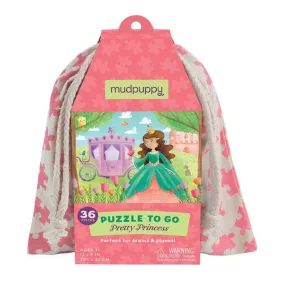 Mud Puppy 36 Piece Puzzle To Go Pretty Princess