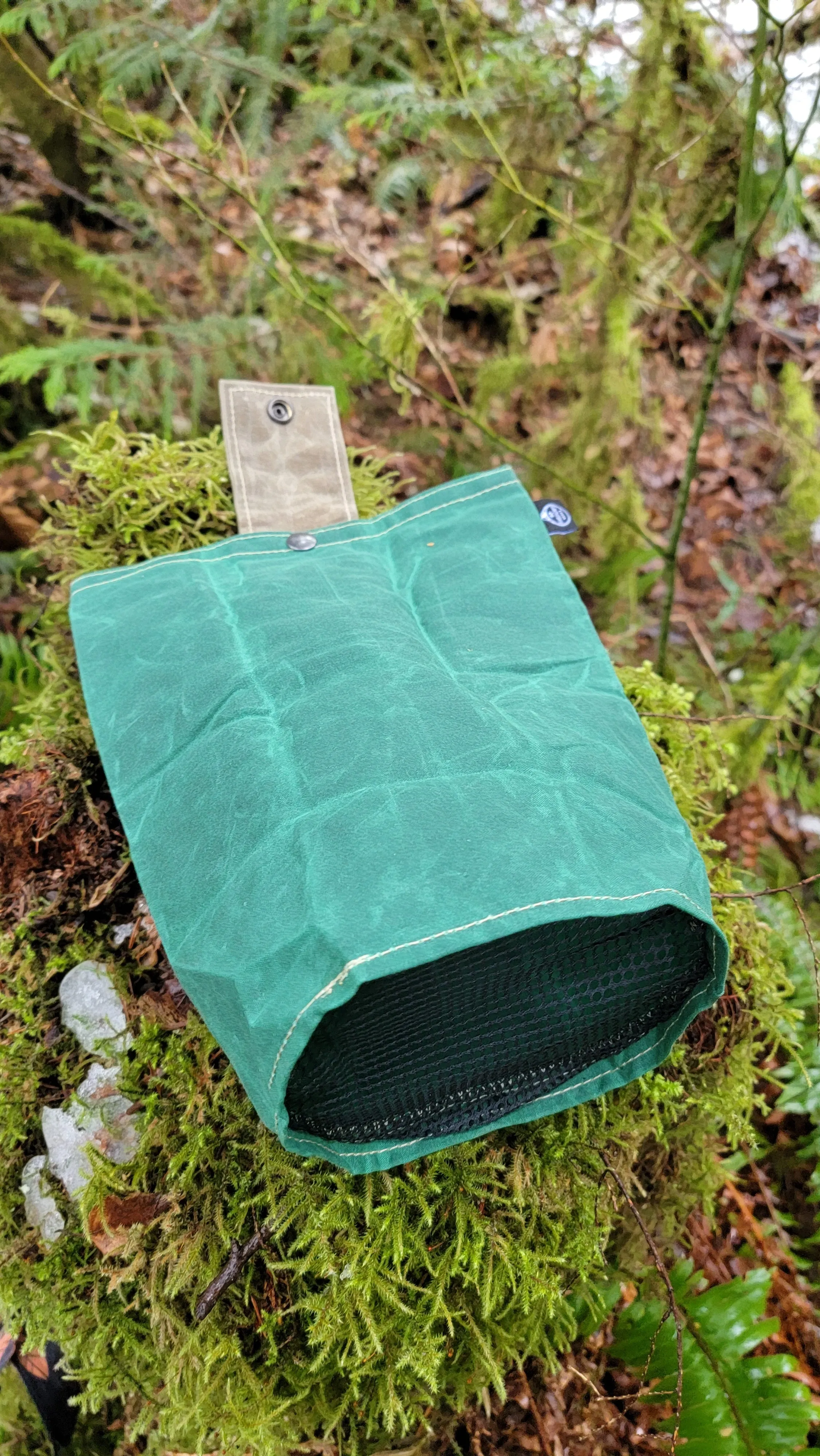 Mushroom Foraging Pouch, Hip Bag