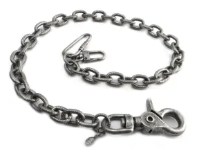 NC11H Cable Link Chain with Knight Hack Wallet Chain