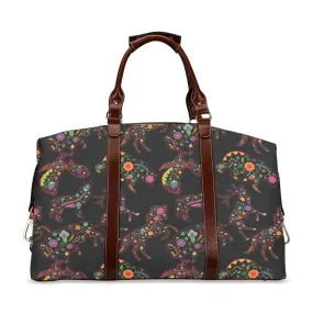 Neon Floral Animals Classic Travel Bag