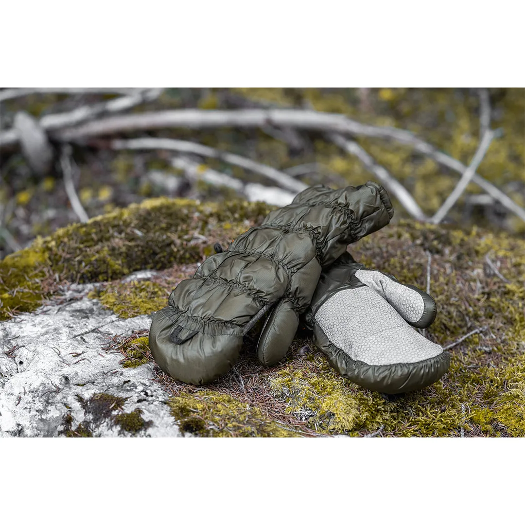 Observer Mittens - Dark Olive by Blaser