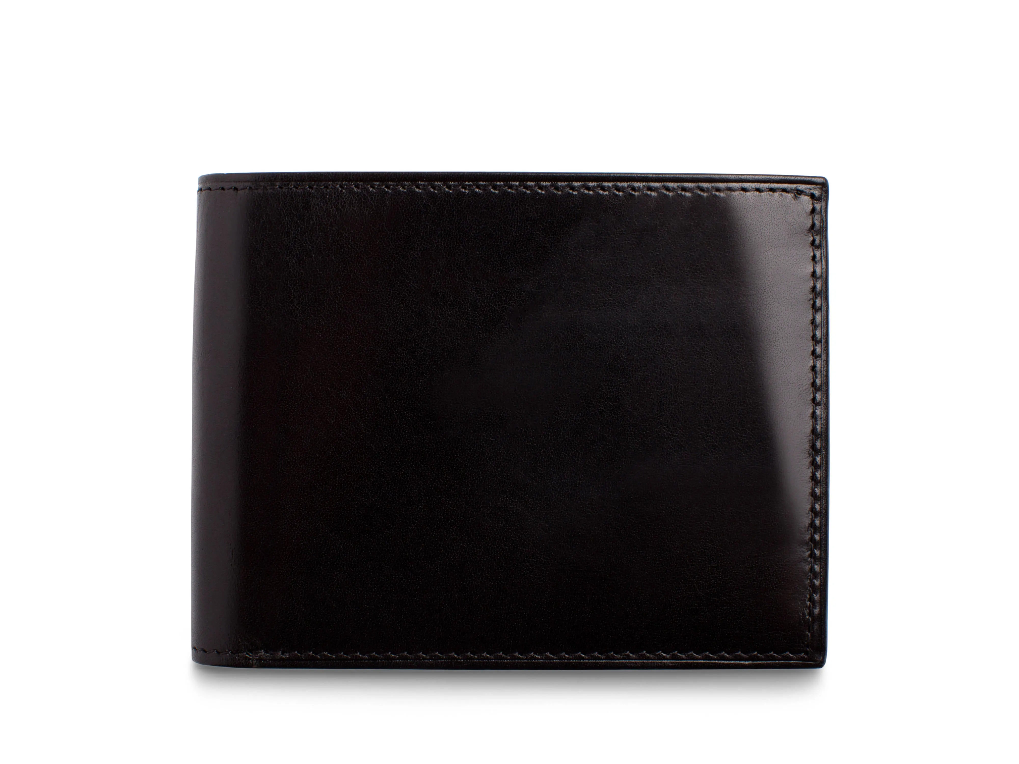 Old Leather Bifold With Card / I.D. Flap