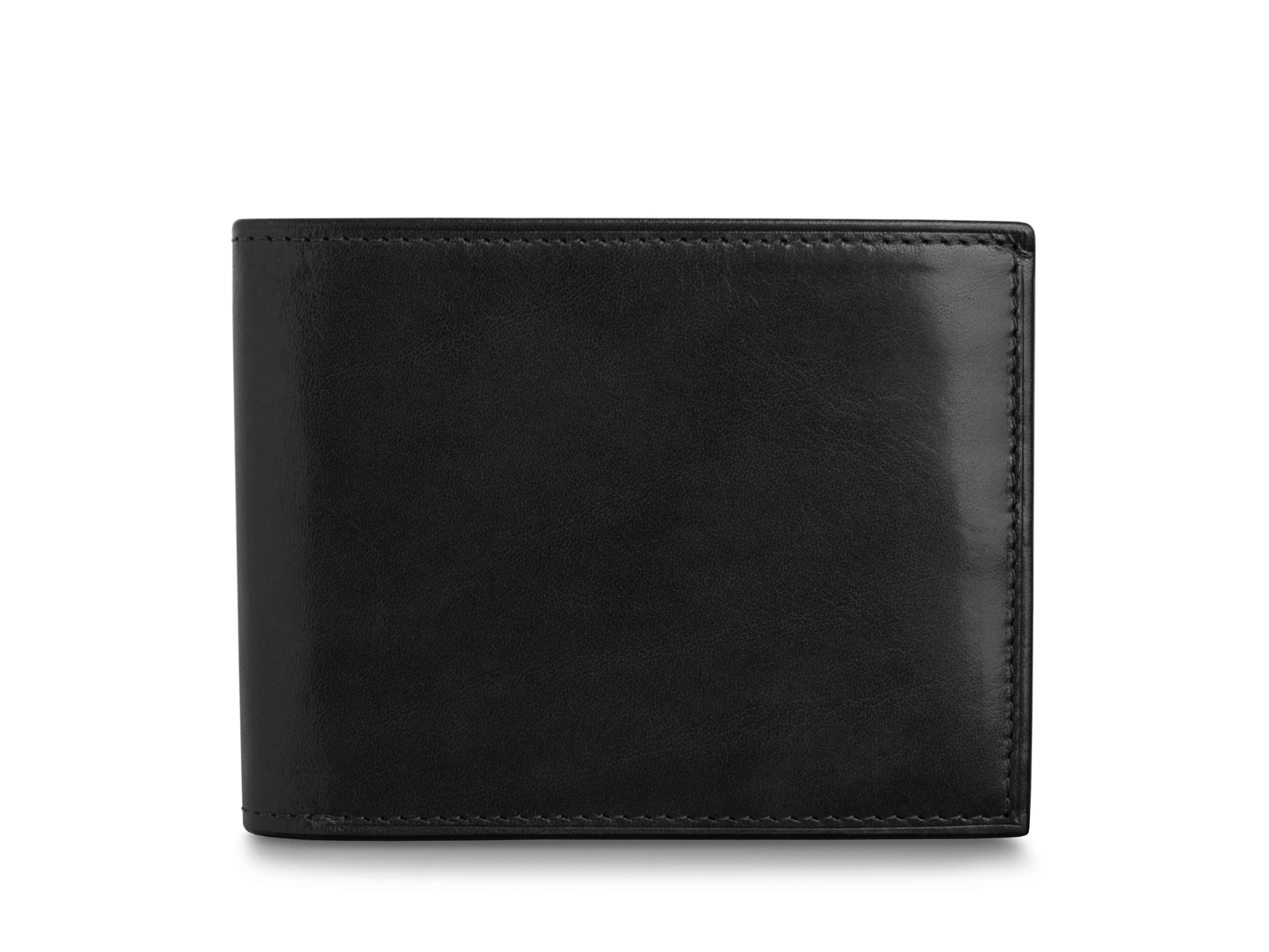 Old Leather Italia Bifold With Card / I.D. Flap