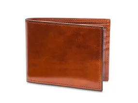 Old Leather Italia Bifold With Card / I.D. Flap