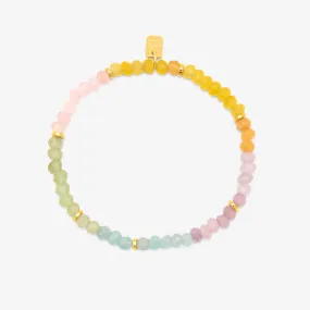 Ombre Rainbow Bead {BRACELET} Pura Vida