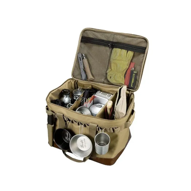 Outdoor Camping Picnic Bag Storage Bag Picnic Hiking Bag Large Storage Lamp Picnic Camping Supplies