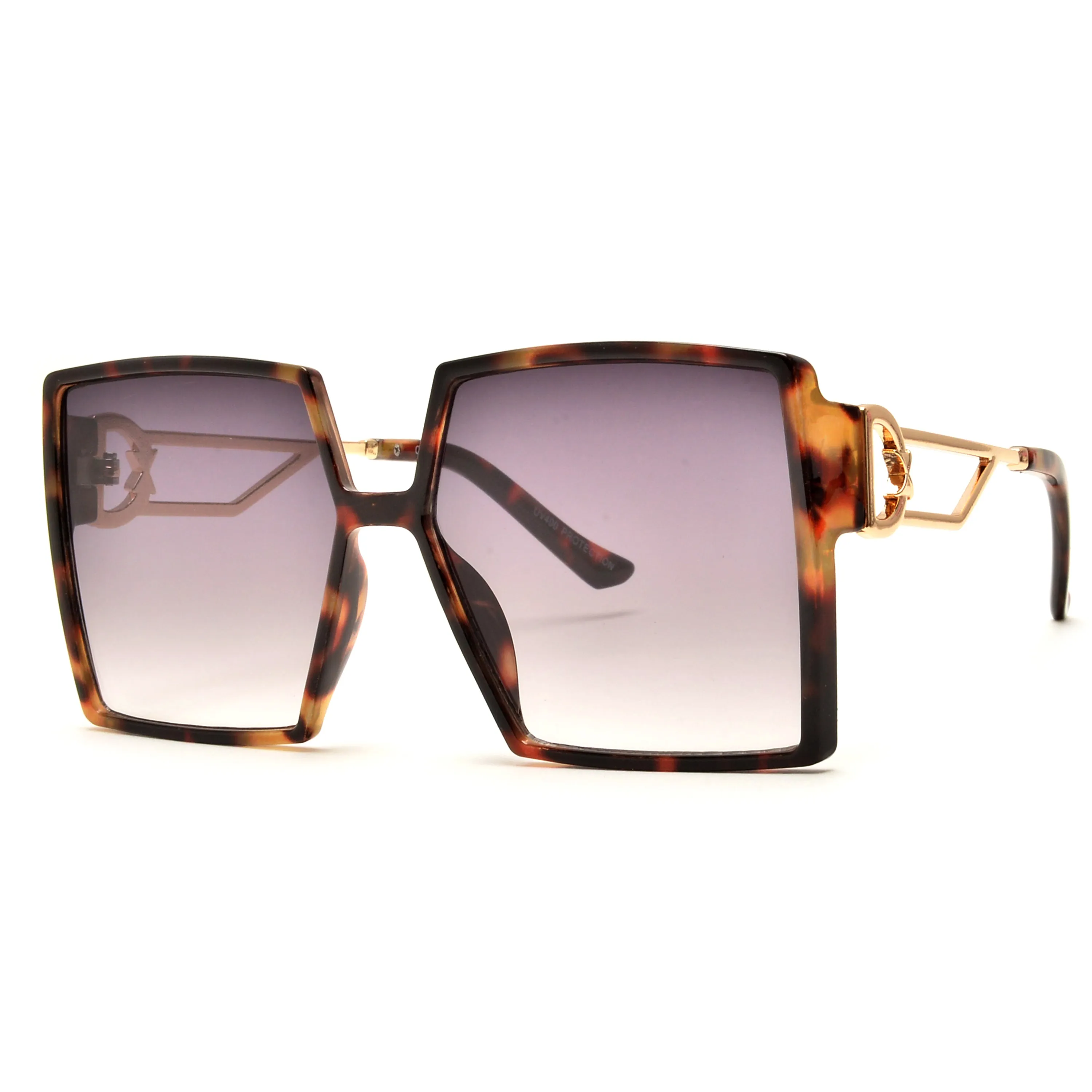 Oversize High Fashion Square Frame Sunglasses