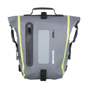 Oxford Aqua T8 Tail Bag Black Grey Fluo