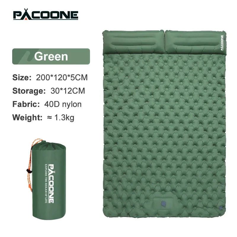 PACOONE Ultralight Inflatable Double Air Mat