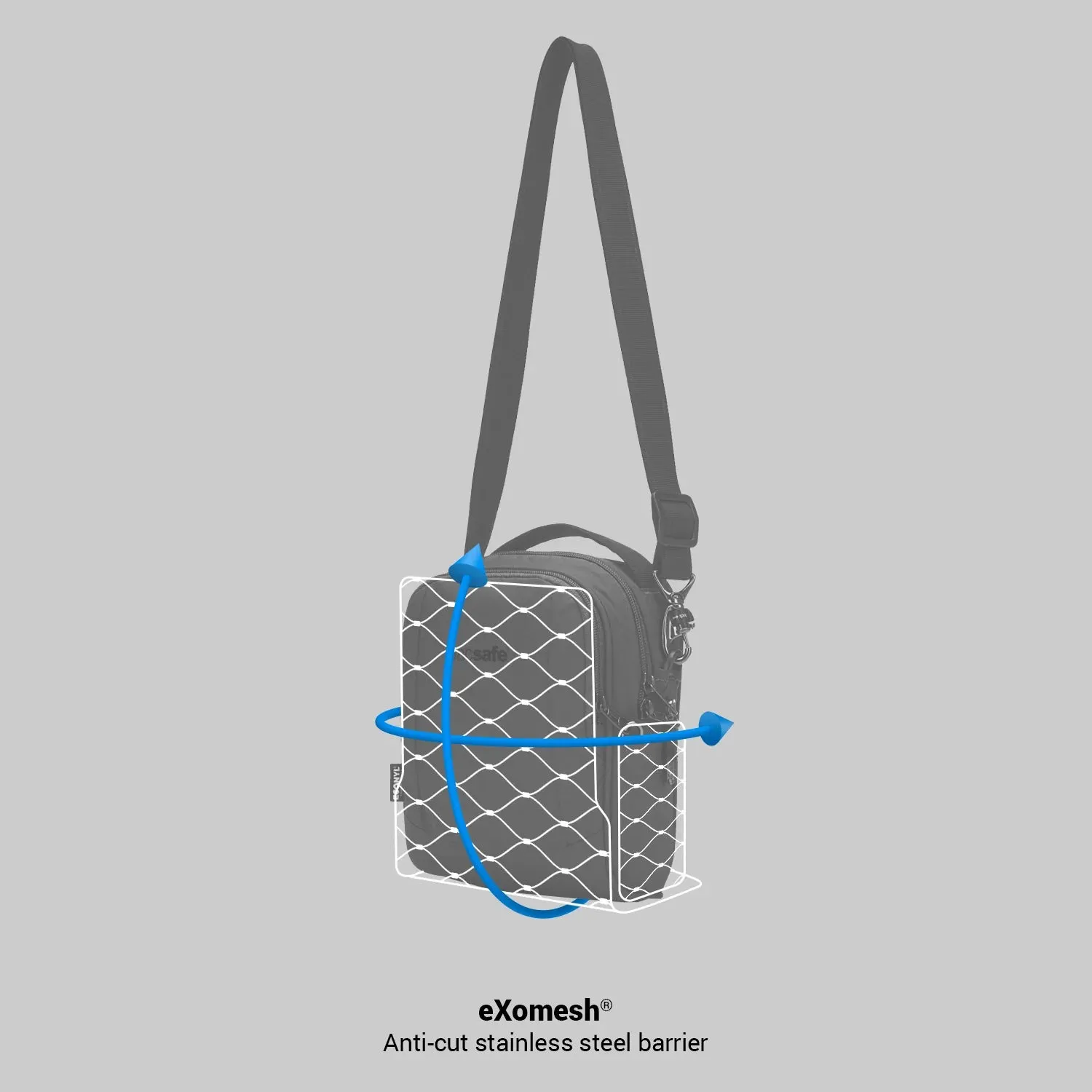 PACSAFE Metrosafe LS100 Anti-theft Crossbody Bag