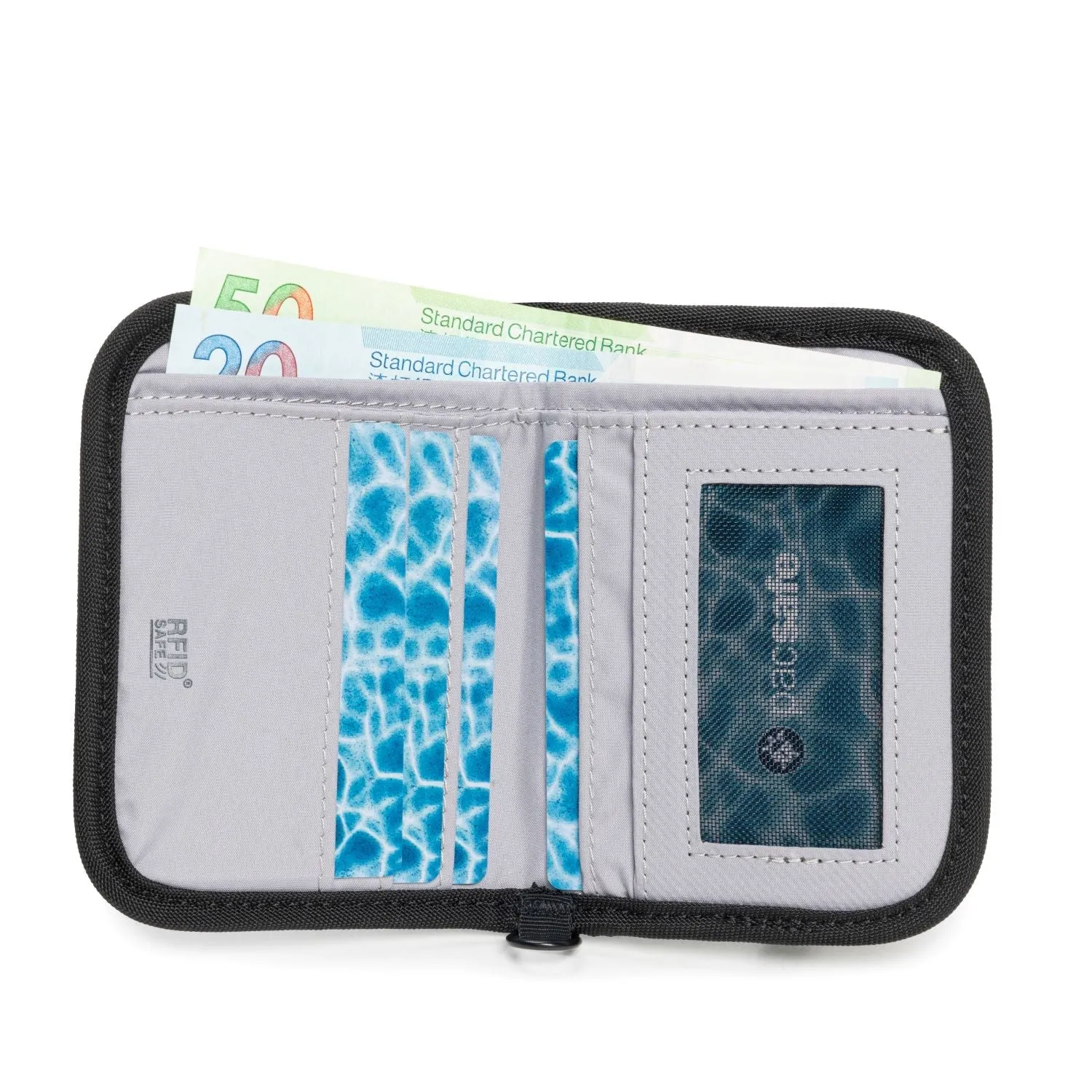 PACSAFE RFIDsafe™ V50 RFID Blocking Compact Wallet