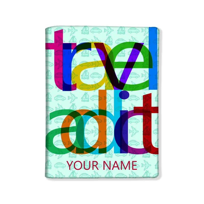 Personalised Passport Cover and Baggage Tag Combo - Travel Addit